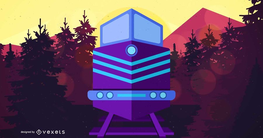 Train Vehicle Illustration Train Vehicle Illustration