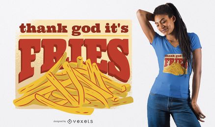 TGIF Fries T-Shirt Design TGIF Fries T-Shirt Design