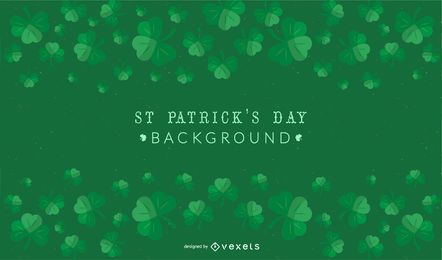 St. Patrick&#39;s Day Shamrock Hintergrund