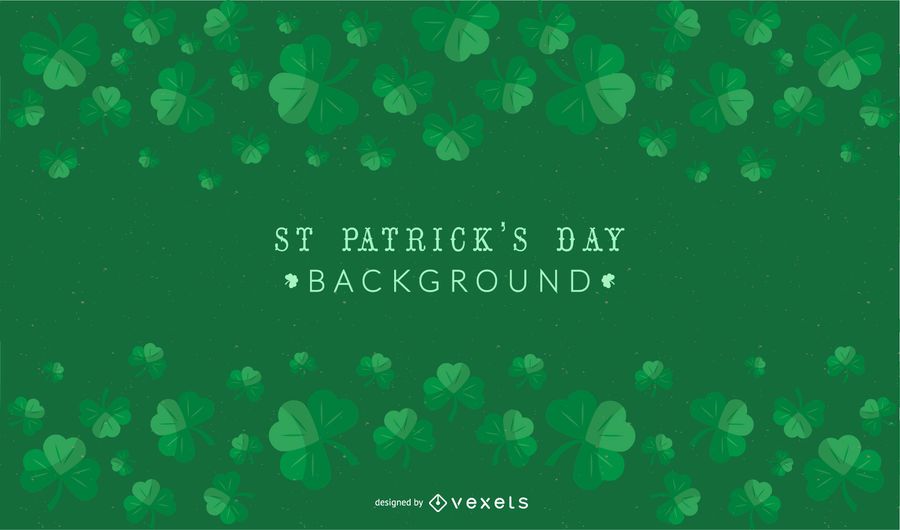 St Patrick's Day Shamrock Background St Patrick's Day Shamrock Background