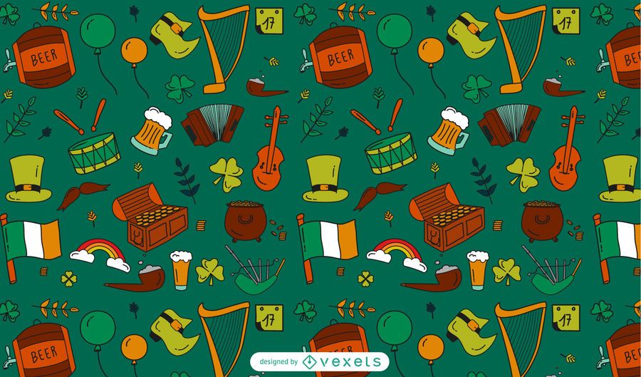 Saint Patrick's Day Pattern Saint Patrick's Day Pattern