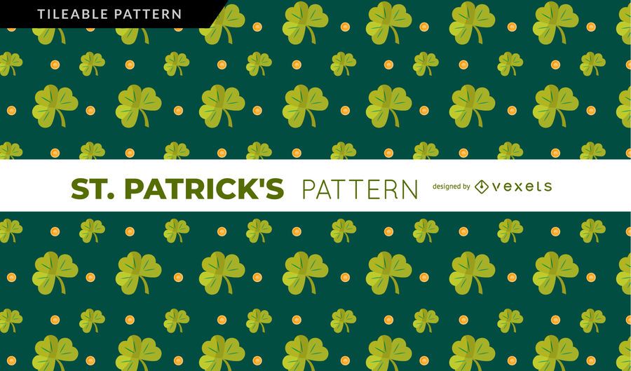 St. Patrick's Shamrock Pattern St. Patrick's Shamrock Pattern