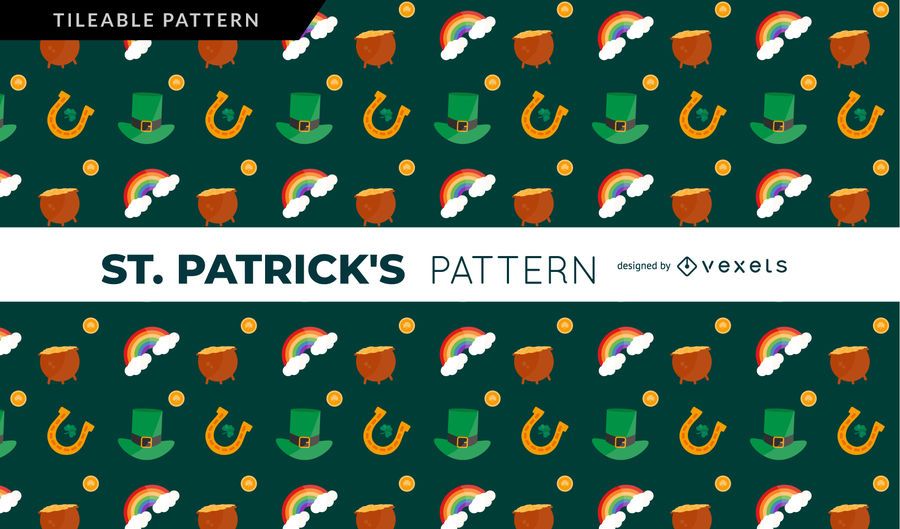 Saint Patrick's Irish Pattern Saint Patrick's Irish Pattern