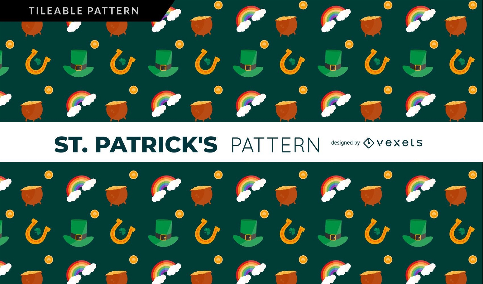 Saint Patrick&#39;s Irish Pattern
