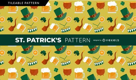 Saint Patrick's Elements Pattern