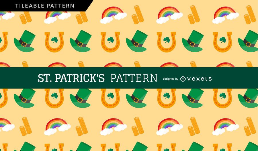 Light Saint Patrick's Day Pattern Light Saint Patrick's Day Pattern