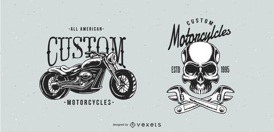 Classic Motorcycle Badges