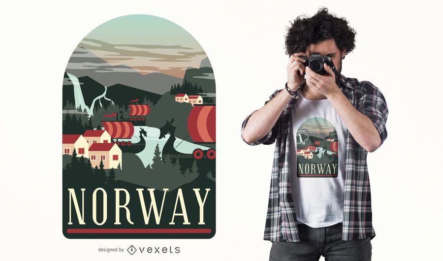 Norway T-Shirt Design Norway T-Shirt Design
