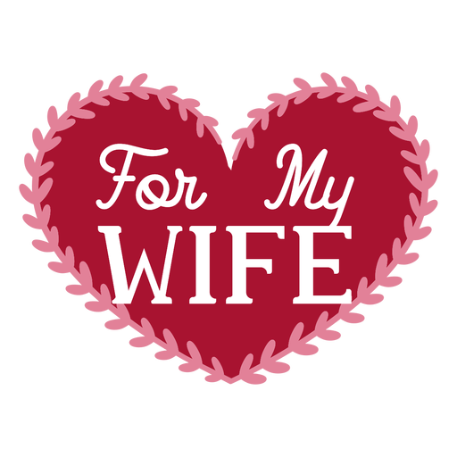 For my wife dedication design