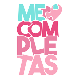 Design de letras completo Desenho PNG