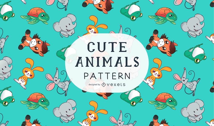 Cute Animals Pattern Cute Animals Pattern