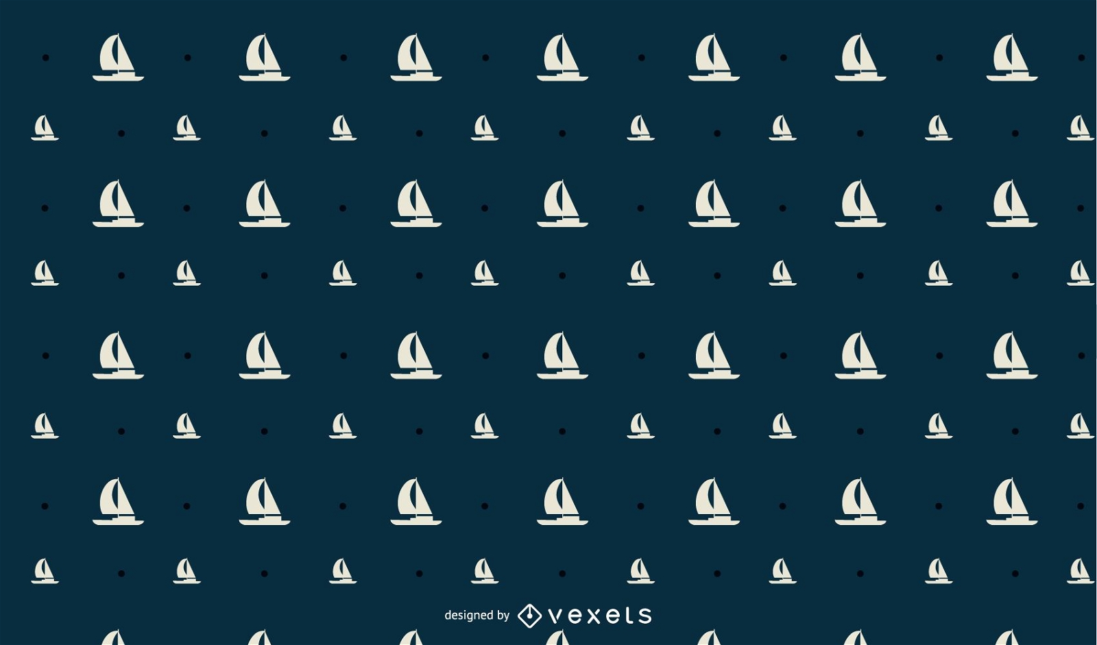 Projeto Seamless SailBoat Pattern