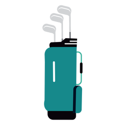Ilustración de golf club de bolsa Diseño PNG