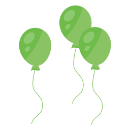 Balão corda três bemol Desenho PNG