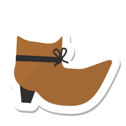Autocolante de sola de sapato Desenho PNG