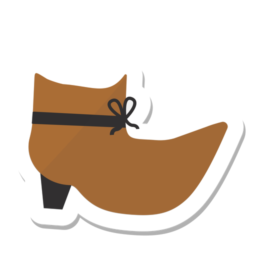 Boot shoe sole sticker PNG Design