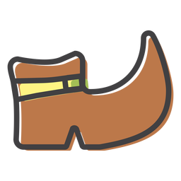 Bota de zapato suela de carrera Diseño PNG
