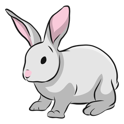 Bunny Rabbit Muzzle Ear Illustration Transparent Png Svg Vector File
