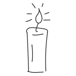 Curso de esboço de luz de vela Curso de esboço de luz de vela