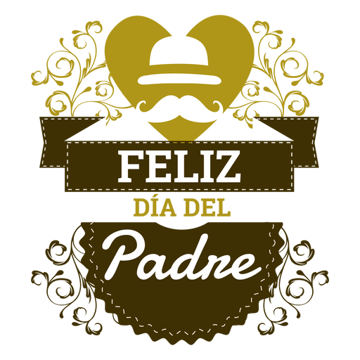 spanish-fathers-day-badges-vector-download