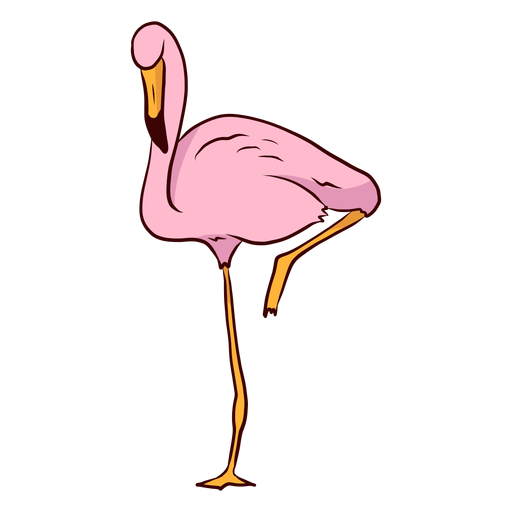 Ilustración de pico de flamenco Transparent PNG Ilustración de pico de flamenco Transparent PNG