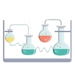 Illustration der Kolbenflüssigkeitsflüssigkeitsperlenblase PNG-Design
