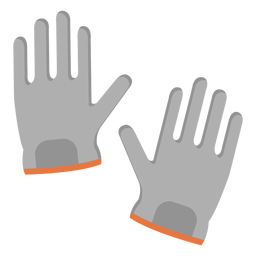 Handschuhpaar Abbildung PNG-Design