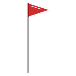 Golf flag illustration PNG Design