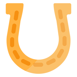 Sorte em ferradura plana Desenho PNG