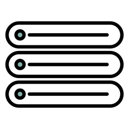 Trazo de icono de indicador Diseño PNG