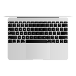 Keyboard netbook notebook laptop illustration PNG Design Transparent PNG