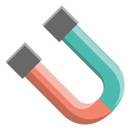 Ilustración de imán Diseño PNG