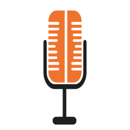 Microphone mike flat PNG Design Transparent PNG