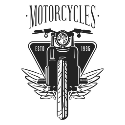 Motorrad-Rad-Scheinwerfer-Abzeichen PNG-Design
