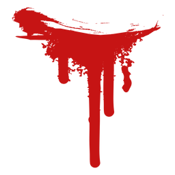 Asesinato pintura sangre silueta Diseño PNG Transparent PNG