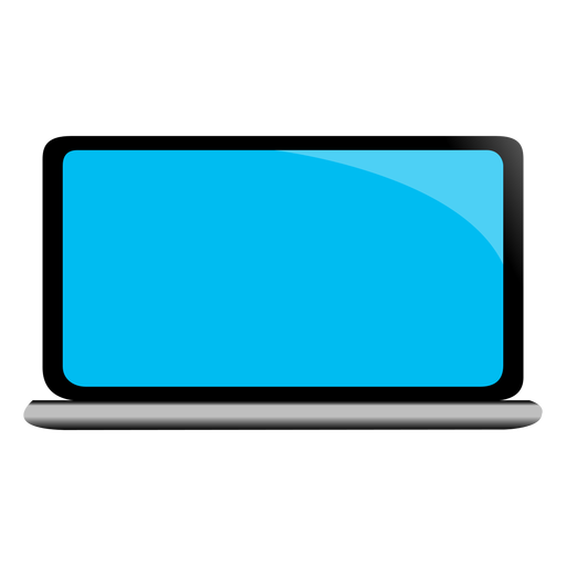 Netbook notebook laptop device illustration