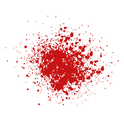 Farbtropfen Blutspritzer PNG-Design