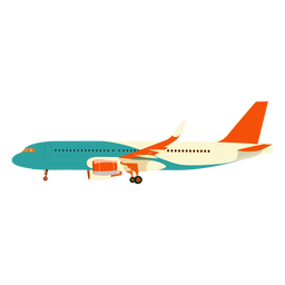 Plane aeroplane airplane wing illustration PNG Design