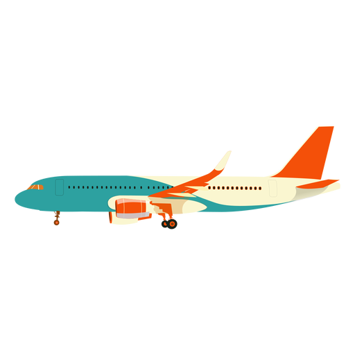 Ilustración de ala de avión avión avión Diseño PNG