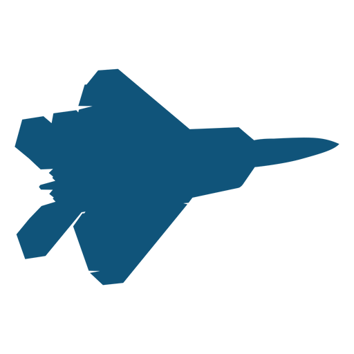 Plane fighter mig silhouette