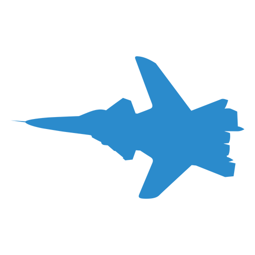 Flugzeugj?gerfl?gelsilhouette PNG-Design