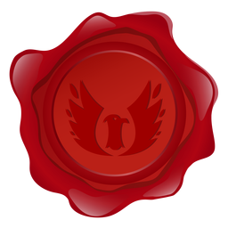 Ilustração de águia de cera Desenho PNG