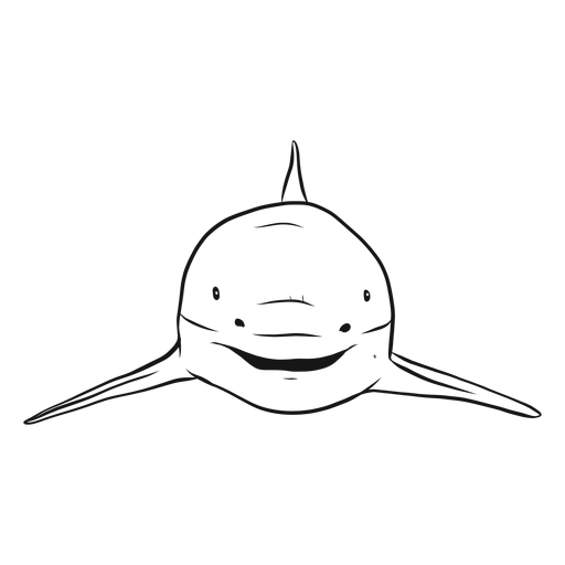 Dibujo de aleta de tiburón Transparent PNG Dibujo de aleta de tiburón Transparent PNG