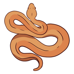 Premium PSD  Cute snake 3d illustration