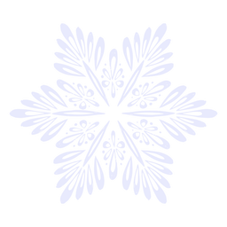 Ilustração de floco de neve Desenho PNG