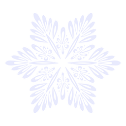 Snowflake illustration Transparent PNG