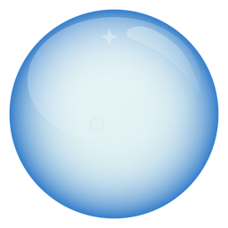 Ilustración de círculo de burbuja de esfera Diseño PNG