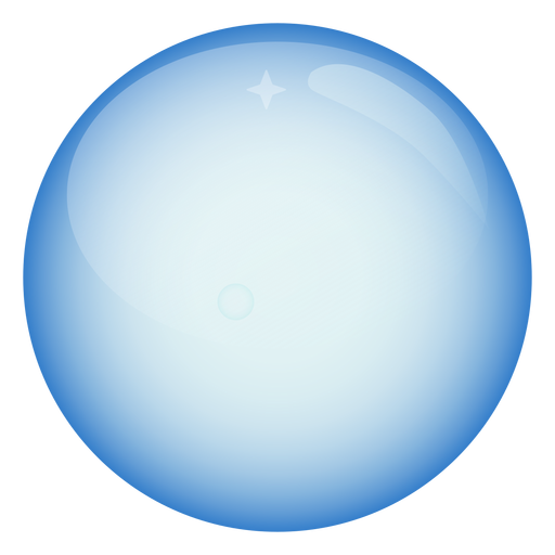 Ilustraci?n de c?rculo de burbuja de esfera Diseño PNG