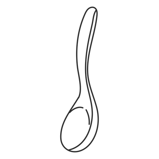 Spoon sketch PNG Design