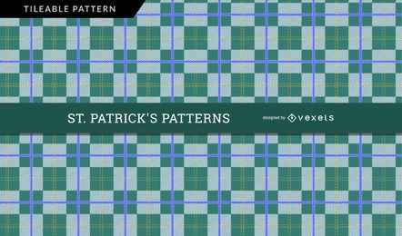 Saint Patrick's Day Checkered Pattern Saint Patrick's Day Checkered Pattern